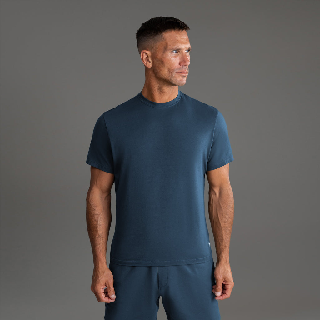 Cumulus Crew T-Shirt - Deep Sea