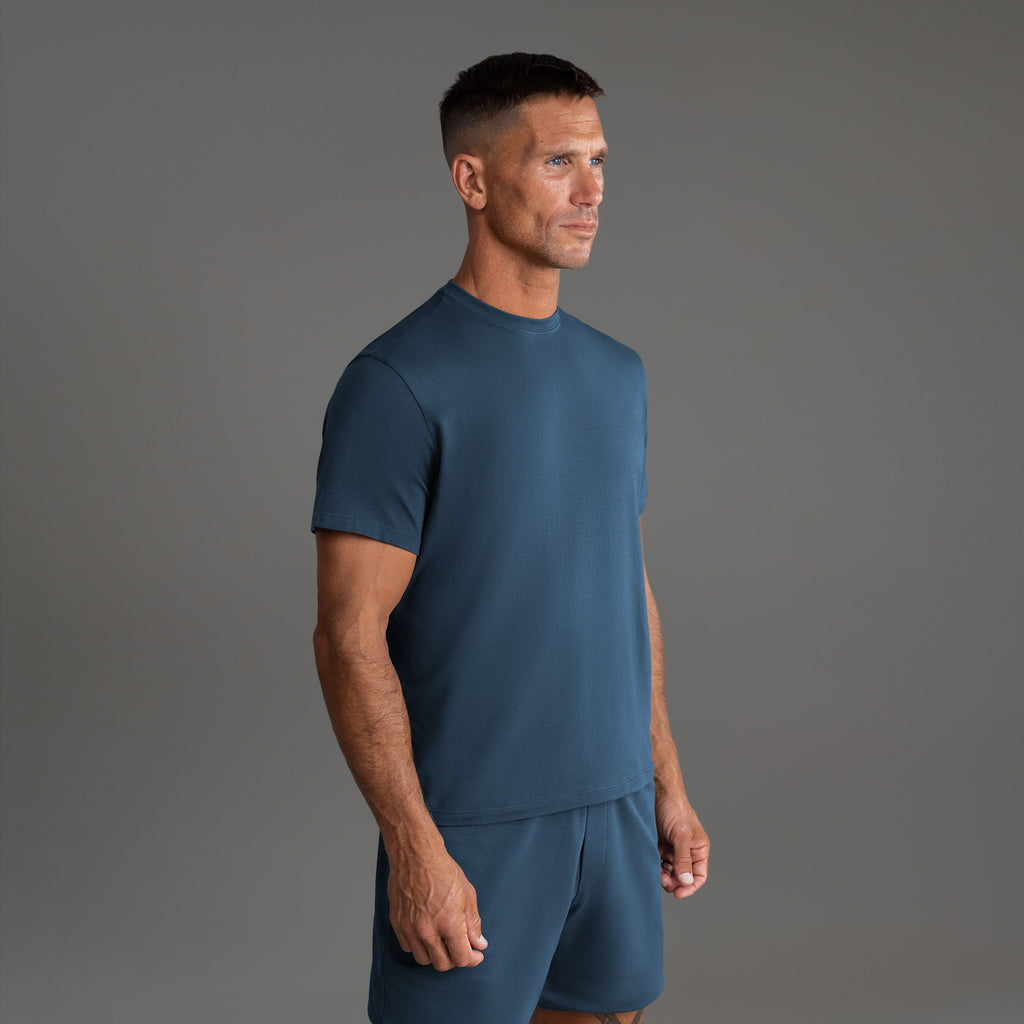 Cumulus Crew T-Shirt - Deep Sea