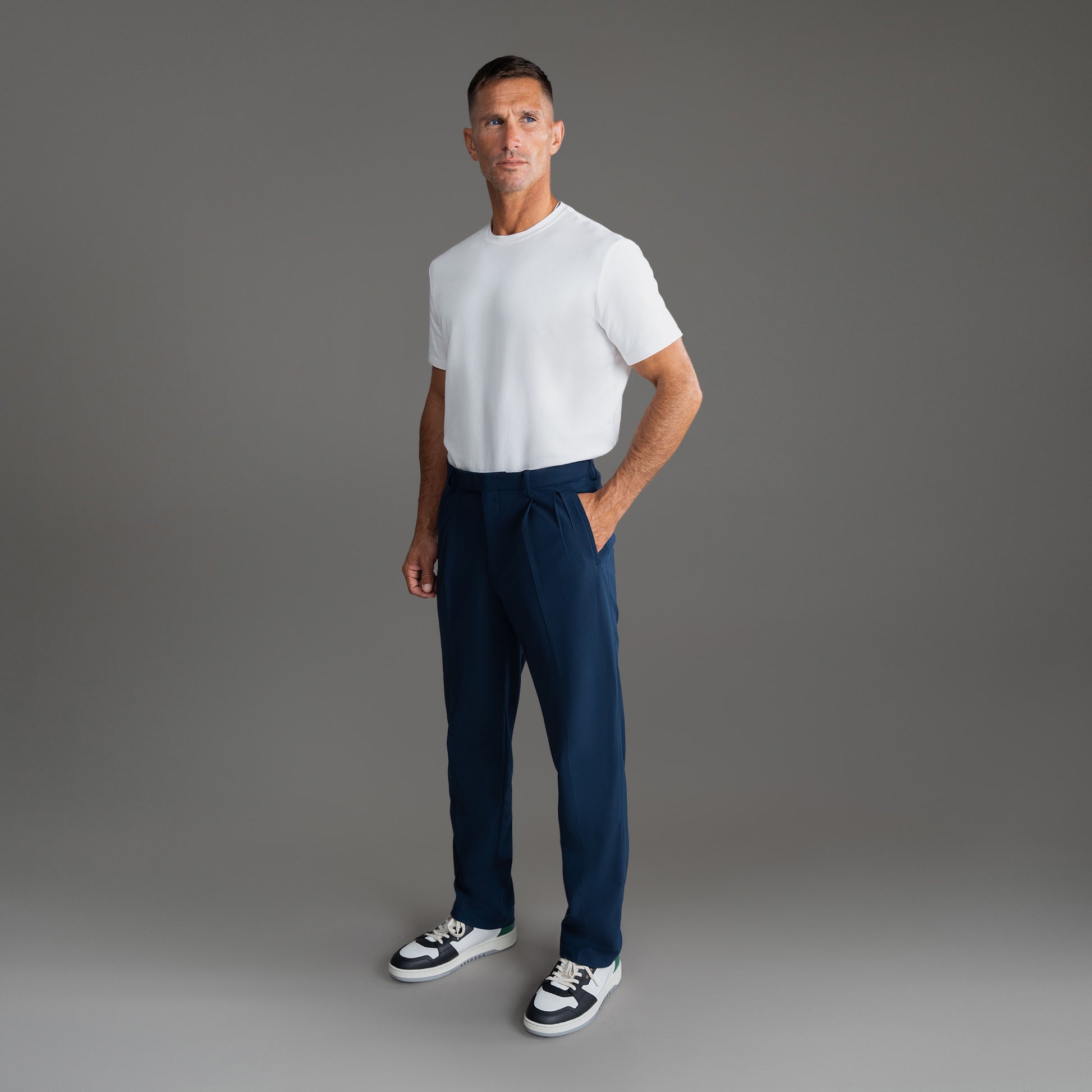 Ford FlexTech Trouser - Nautical Blue