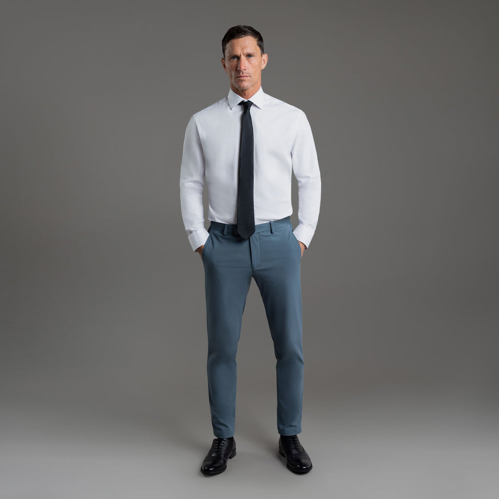 Sample Soho FlexTech Pants - Smoke Blue