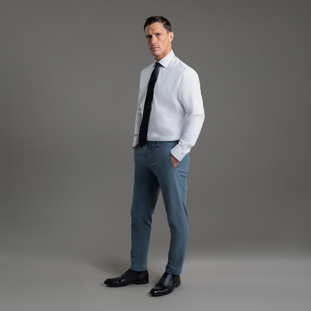 Sample Soho FlexTech Pants - Smoke Blue