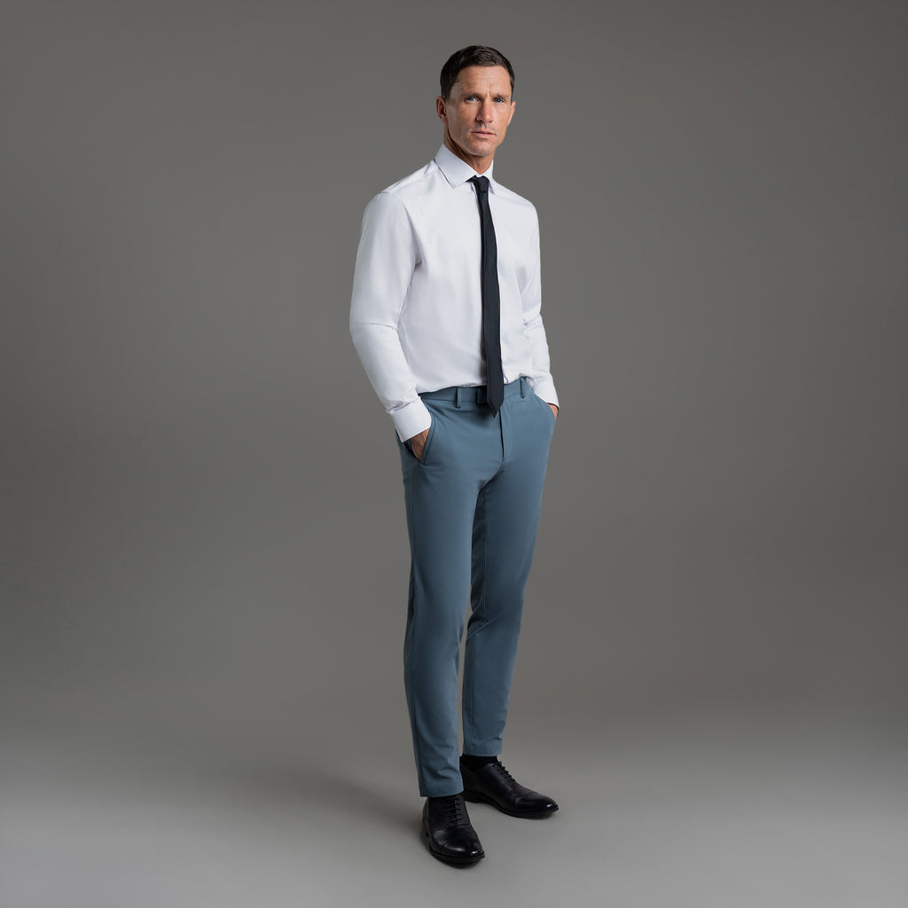 Sample Soho FlexTech Pants - Smoke Blue