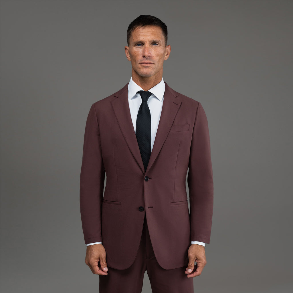 Sample Soho FlexTech Blazer - Maroon