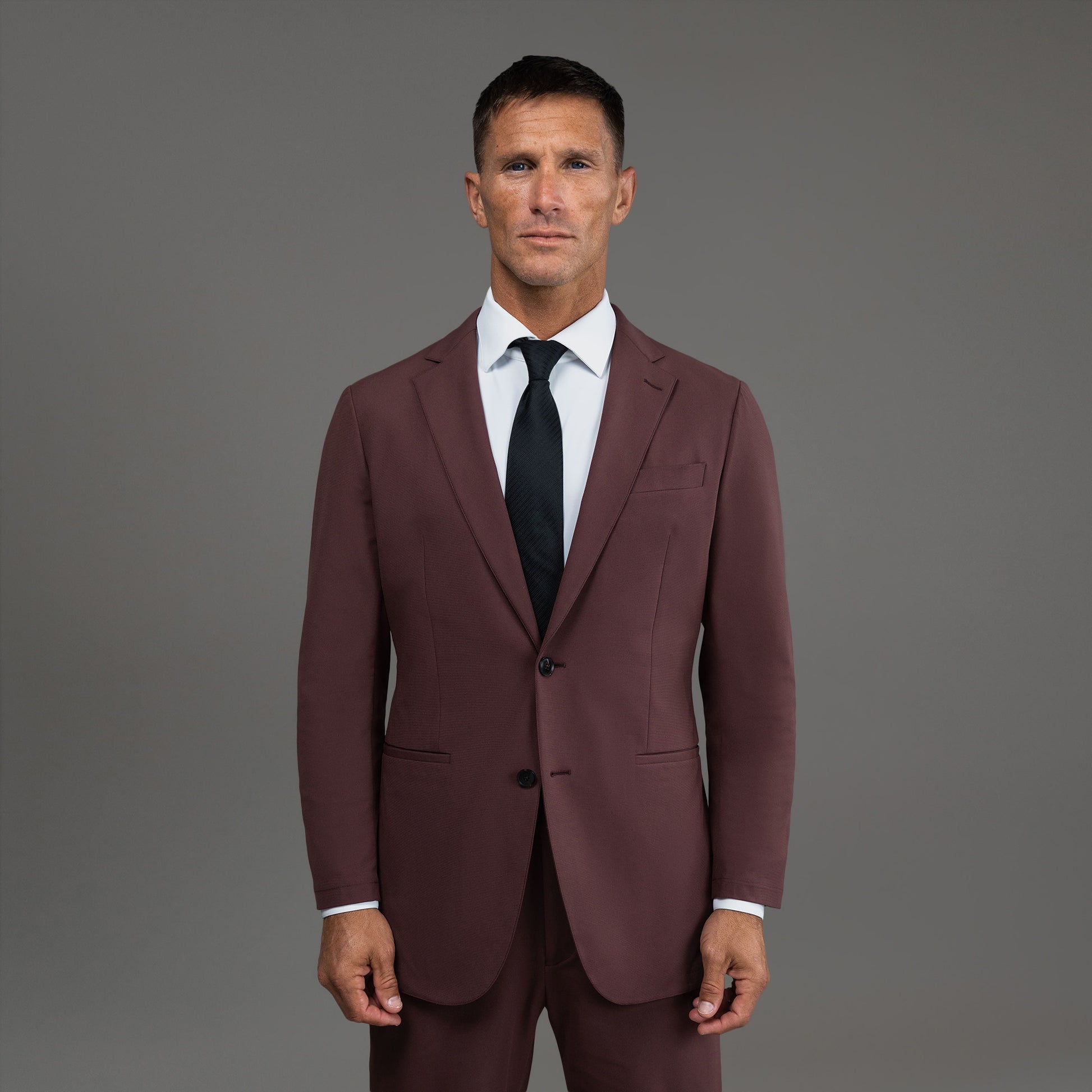 Sample Soho FlexTech Blazer - Maroon