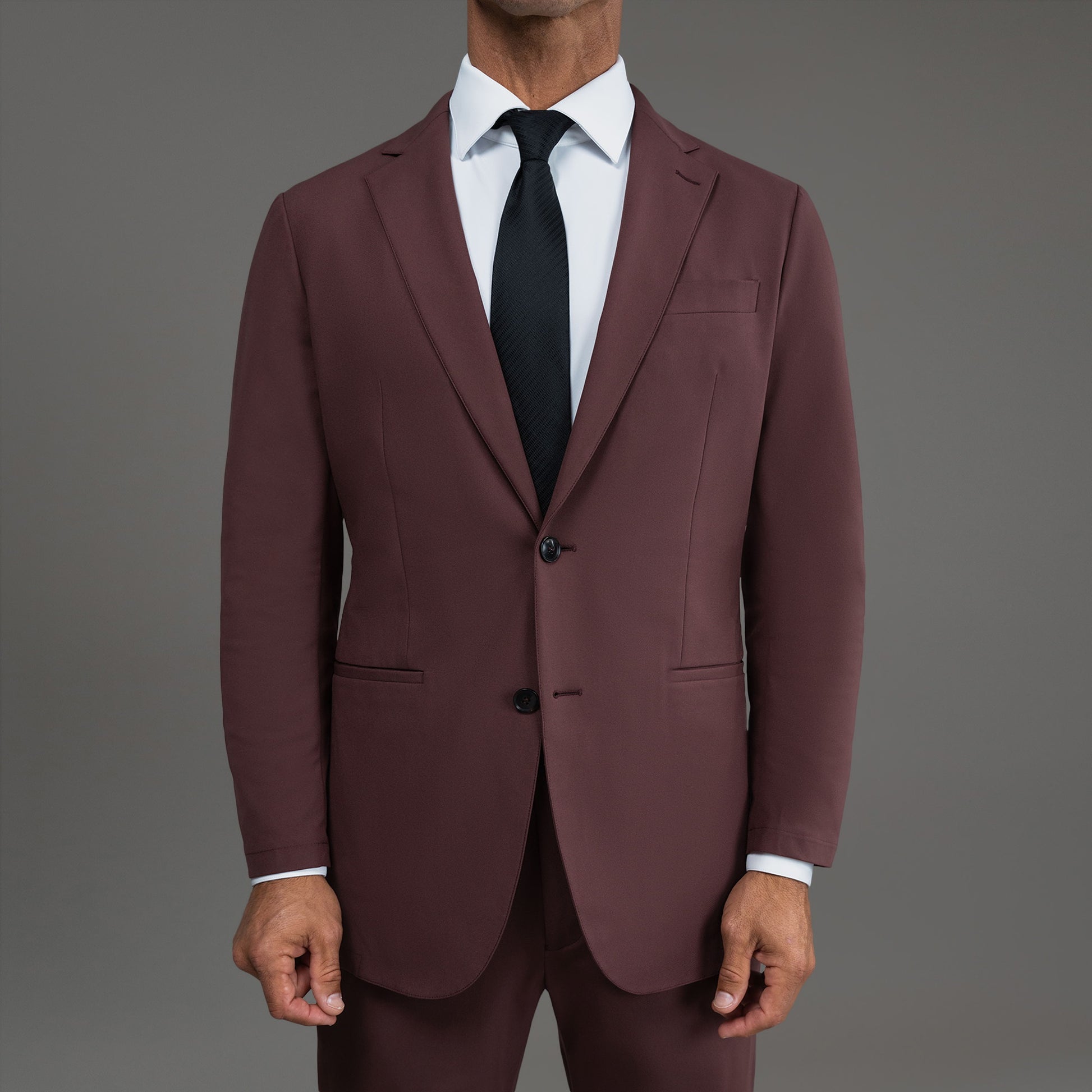 Sample Soho FlexTech Blazer - Maroon