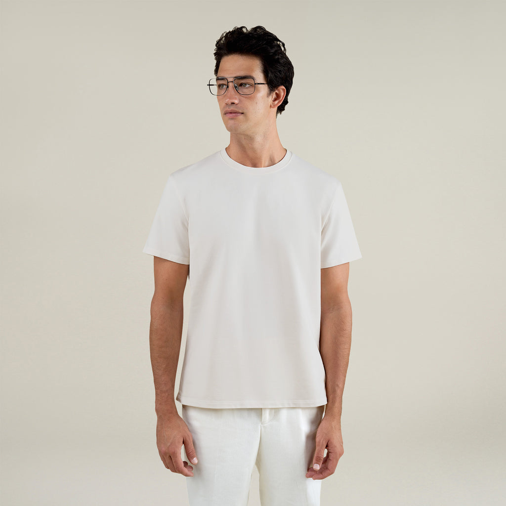 Cumulus Crew T-Shirt - Bone