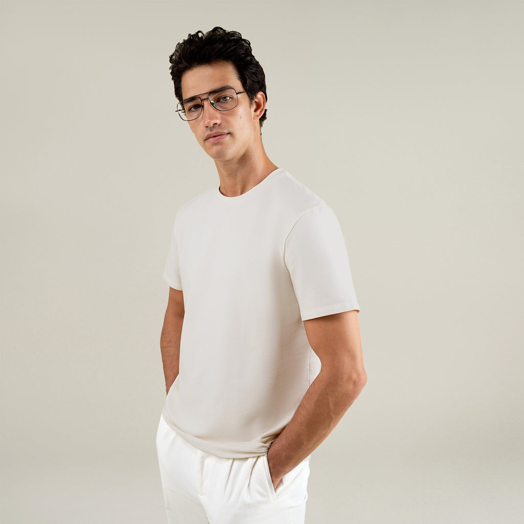 Cumulus Crew T-Shirt - Bone