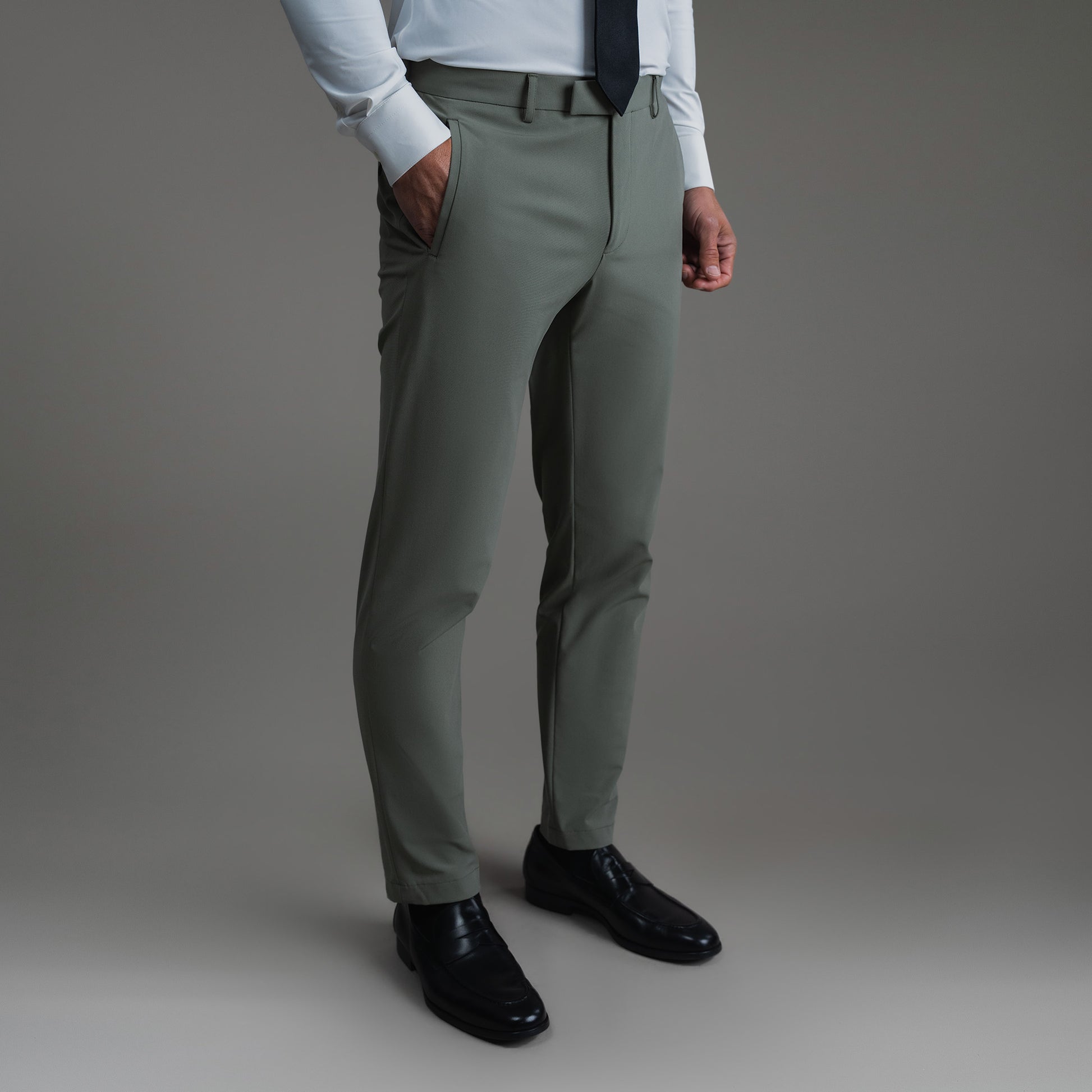 Sample Soho FlexTech Pants - Sage Gray