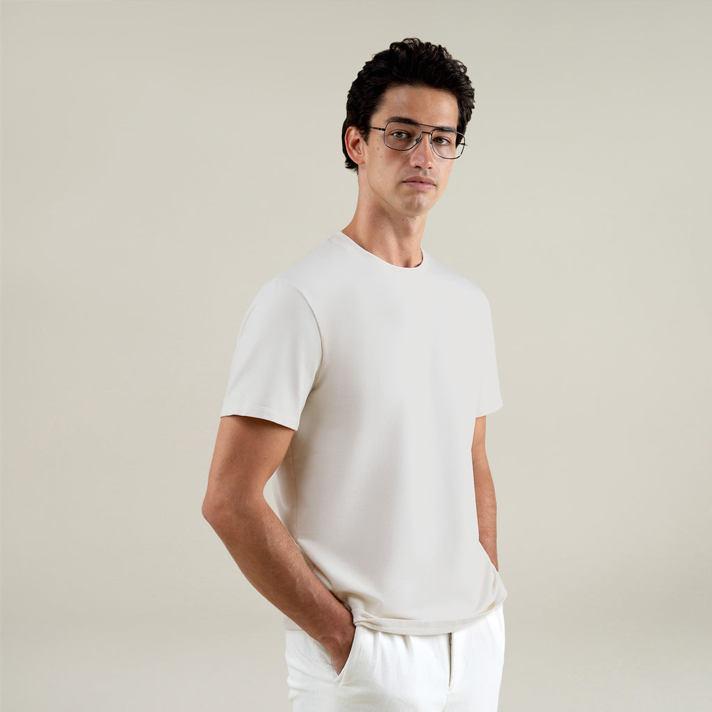 Cumulus Crew T-Shirt - Bone