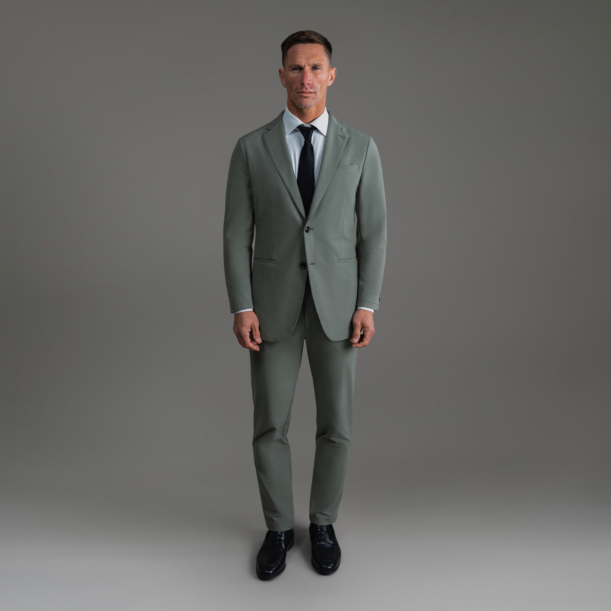 Sample Soho FlexTech Blazer - Sage Gray