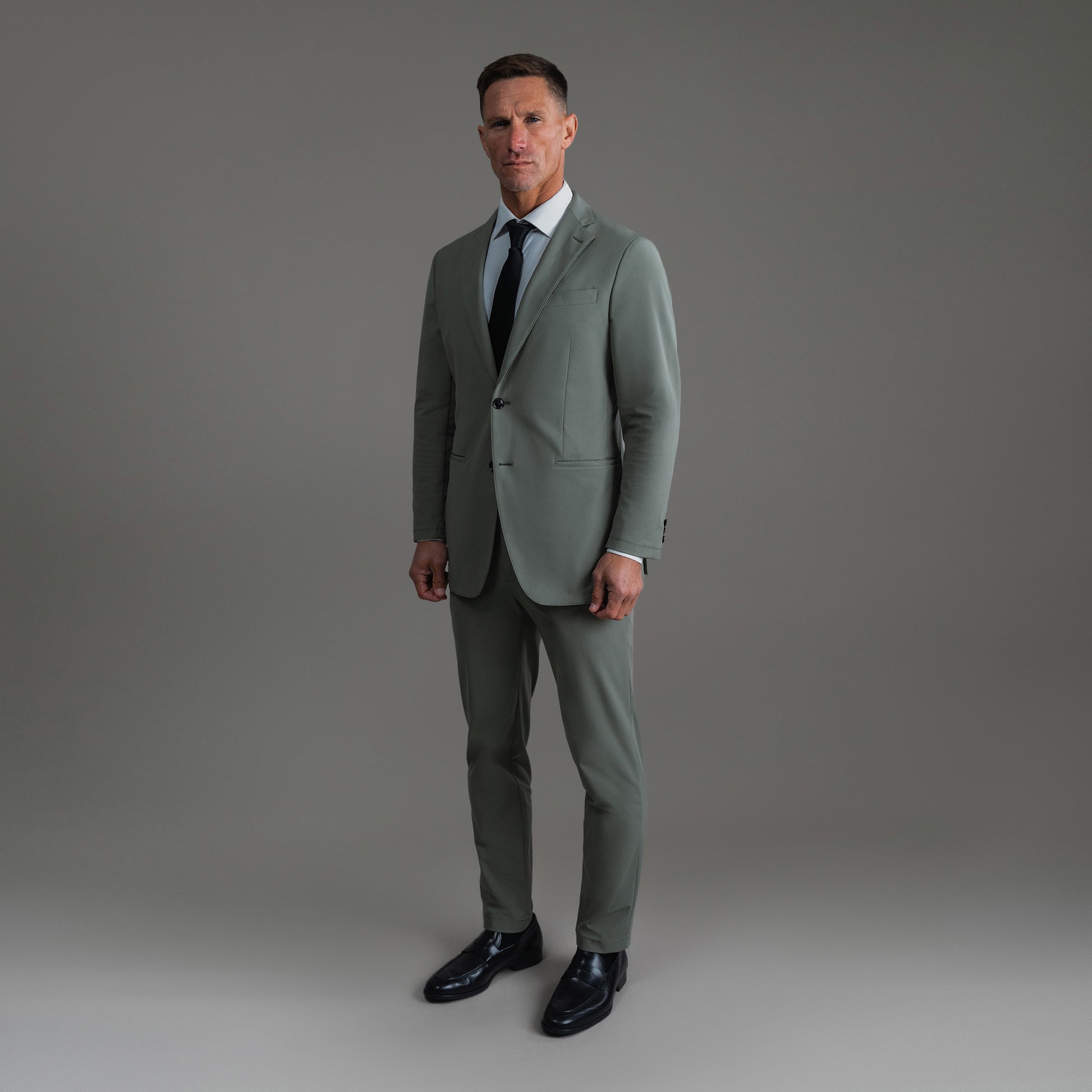 Sample Soho FlexTech Blazer - Sage Gray