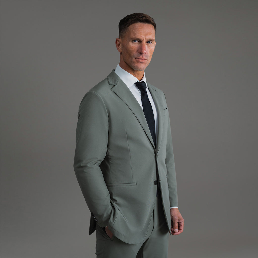 Sample Soho FlexTech Blazer - Sage Gray