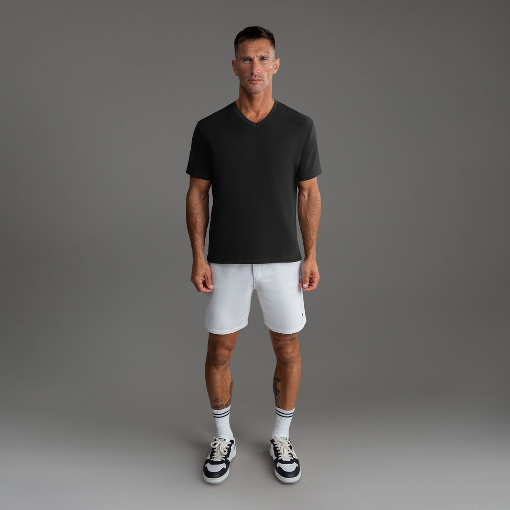 Cumulus V-Neck T-Shirt - Black